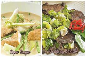 Ini dia, gulai kancah dengan berbahan yuk buktikan kelezatan masakan kamu dengan menggunakan fibercreme pengganti santan tinggi serat. Menu 6 Dendeng Batokok Dan Opor Sayur Resep Istimewa