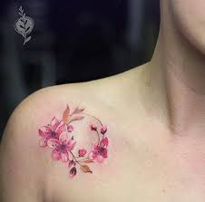 Today we have collected cheerful cherry blossom tattoo designs, if you wish to dedicate one to the contentment that you have attained over years of. 48 Cherry Blossom Tattoos That Are Way Beyond Perfect Tattooblend