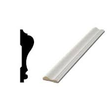 Chair rail moulding is often used around the wall of a room parallel to the floor. Finished Elegance Fe 390 11 16 In X 2 5 8 In X 192 In Femdf Chair Rail Moulding Fmd0390 At The Home Depot Chair Rail Moulding Chair Rail Wainscoting Styles