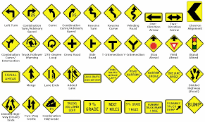 Black And Yellow Traffic Sign Meaning Driversed Com Traffic Signs Drivers License Test Learning To Drive