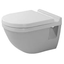 Starck 3 Wall Mounted Toilet By Philippe Starck From Duravit Wall Mounted Toilet Wall Hung Toilet Duravit