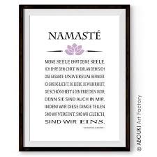Abouki Hochwertiger Kunstdruck Ungerahmt Mit Gandhi Zitat Namaste Yoga Pilates Poster Fine Art Print Geschenk Yoga Zitate Namaste Chakra Meditation