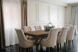 Painting living room with chair rail. Restoration Hardware Inspired Diy Wainscoting Chair Rail Classy Glam Living