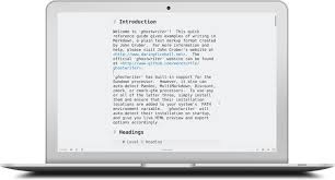 A Distraction Free Markdown Editor For Windows And Linux Ghost Writer Writing Distraction Free
