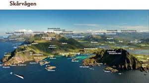 Sie verläuft zwischen nyksund und stø an der küste entlang und über berge. Her Far Du Utsikt Over Bade Vesteralen Og Havet
