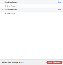 Zoom breakout rooms enable groups to move smoothly from a single large gathering into several smaller groups, then return to a single group session. Managing Breakout Rooms Zoom Help Center