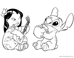 Easy printable stitch coloring pages. Lilo And Stitch Coloring Pages 3 Disneyclips Com
