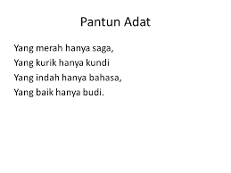 Kalaupun ada, maka semua itu mereka lakukan sekedar untuk mengisi syair dari sebuah lagu minang saja. Peserta Didik Dapat Menjelaskan Struktur Teks Pantun Dengan Benar Ppt Download