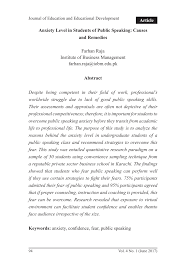 However, some images and graphics are licensed for use and covered by all applicable. Pdf Anxiety Level In Students Of Public Speaking Causes And Remedies Journal Of Education And Educational Development
