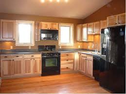 Gorgeous Kitchens With Black Appliances Design And Ideas Black Appliances Kitchen Stained Kitchen Cabinets Kitchen Cabinets With Black Appliances