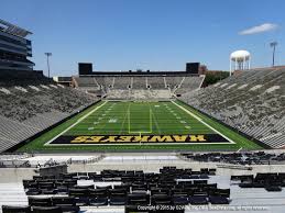 kinnick stadium view from endzone 216 vivid seats