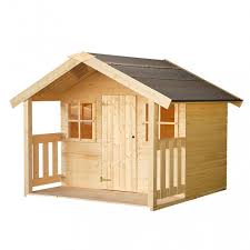 Kinderspielhaus Franzi Mit Terrasse 180 X 180 Cm Spielhaus Haus Kinderspielhaus