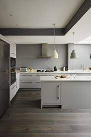 Darker floors absorb more light, and will ground a space visually. 20 Stunning Dark Kitchen Ideas Kitchen Cabinets Decor Kitchen Flooring Dark Kitchen