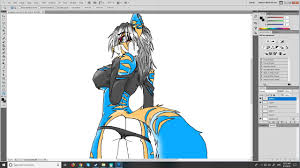 So i thought it was about time to do another detailed lesson on how to draw a girl's body in an animated drawing style. Drawing Anime Sexy Furry Fox Girl Zhavia Stream Huion Gt 220 V2 Youtube