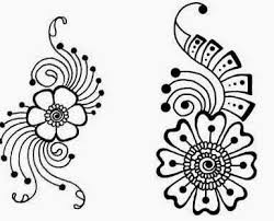 Instructions download stencil sheet of choice to your phone or desktop. Outline Basic Henna Design Novocom Top