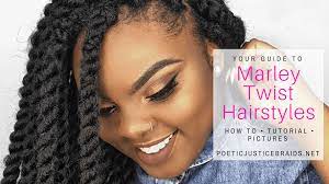 Ready for some quick styles for those bad hair days? Marley Braids Twists Hairstyles Latest Trends In African Hair Braiding