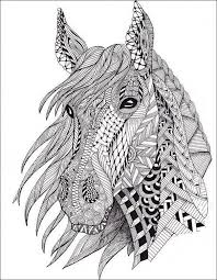 17 Impressionnant Mandala Chevaux Photos En 2020 Coloriage Cheval Coloriage Mandala Animaux Coloriage