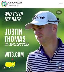Justin Thomas Swing 2025