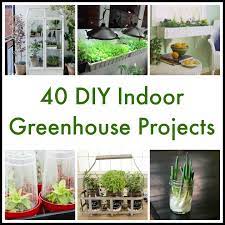 One of the perks of having an indoor greenhouse is you can keep gardening even though the weather is bad. 40 Diy Indoor In House Greenhouse Projects