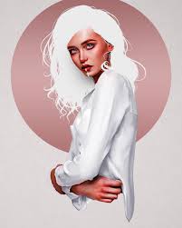 Check out this fantastic collection of 4k dual monitor wallpapers, with 59 4k dual monitor background images for your desktop, phone or tablet. Digital Art Women Model Simple Background Looking At Viewer White Hair Makeup Portrait Wallpaper Resolution 1080x1350 Id 1145338 Wallha Com