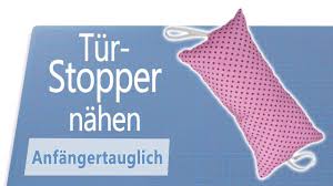 Die meisten der folgenden schnittmuster zum download sind in verbindung mit dem. Praktischen Turstopper Selber Nahen Fur Anfanger Youtube