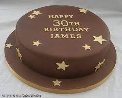 No instructions, but i think if you've worked with fondant this should be pretty simple. 30th Birthday Cake Ideas For Men Cake Boss Birthday Cake For Him 30th Birthday Cakes For Men Simple Birthday Cake