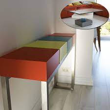 De tous les styles et de toutes les finitions, choisissez parmi les plus belles consoles design du moment. Console D Entree Et Table Basse En Verre Assorties Realisation Privee