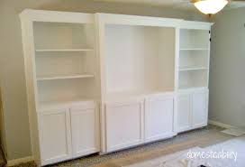 diy built in media center built in media center home media center