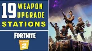 'fortnite' is available on ps4, xbox one, switch here are several weapon upgrade bench locations on the battle royale map epic games. All 19 Weapon Upgrade Station Locations Fortnite Chapter 2