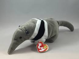 Ants The Anteater Plush Ty Beanie Baby Retired Vintage Etsy Baby Stuffed Animals Baby Beanie Monkey Stuffed Animal