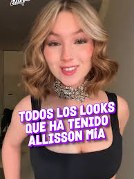 Todos los cambios de look de Allisson Mía. 🤩🩷 #creadores #chismecito  #tiktokers #tik_tok #trends