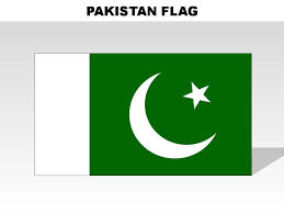 The national flag of pakistan is a green rectangular flag with a white stripe on the hoist side. Pakistan Country Powerpoint Flags Powerpoint Slide Clipart Example Of Great Ppt Presentations Ppt Graphics