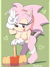Rule34 - If it exists, there is porn of it  senshion, amy rose, classic amy   1871230