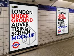 12 London Underground Mockups Bundle London Underground Underground Mocking