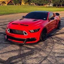 What does the lx mean on a ford mustang convertible 1988 6 answers. Ford Mustang Bloodshot Looks Lean And Mean Autoevolution