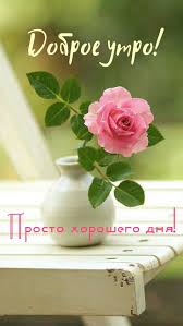 Доброе утро