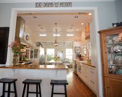 from kitchen to dining room