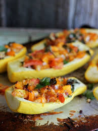 Stuffed Yellow Squash Recipe Summer Squash Recipes Yellow Squash Recipes Squash Recipes
