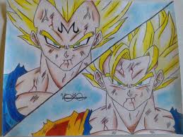 Maybe you would like to learn more about one of these? Dragon Ball Z Goku Vs Majin Vegeta Posted By John Anderson