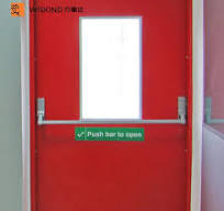 Emergency Exterior & Interior Clean Room Door