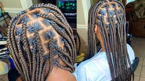 The idea is instead of using box shape sections, you part the hair into triangular sections that give a trendy look to the style. Does Pre Parting Really Works Knotless Braids Youtube