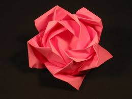 纸玫瑰花的折法之折纸玫瑰盒图解教程 纸艺网 origami rose origami flowers origami