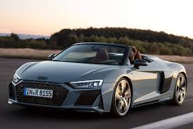 The audi r8 (type 42) is the first generation of the r8 sports car developed and manufactured by german automobile manufacturer audi. Audi R8 Spyder 2019 Qeexitaanada Qiimaha Sawirka Avtotachki