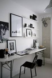 The white house is the official residence and workplace of the president of the united states. 25 Black And White Home Office Designs Digsdigs