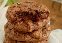 Cookies Facon Brownie Au Thermomix Plat Et Recette Recette Cookies Moelleux Cookies Facile Recette Cookies Facile