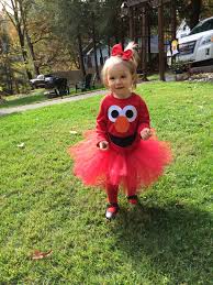 Diy Elmo Halloween Costume Halloween Costume Toddler Girl Baby Girl Halloween Costumes Toddler Halloween Costumes Diy