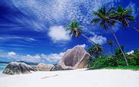 Seychelles Landscape Wallpaper Beautiful Images Nature Beach Wallpaper