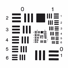 R70 Usaf Positive Test Chart Group 0 1 To Group 7 6