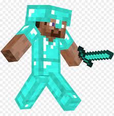 Check spelling or type a new query. Steve With Diamond Armor Minecraft Steve With Diamond Sword Png Image With Transparent Background Toppng