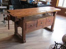 Vintage Carpenter Cabinetmaker Workbench Workbench Cabinet Makers Woodworking Workbench